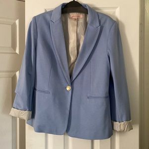 EUC Philosophy light blue blazer